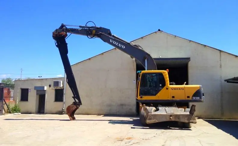 Excavadora gran profundidad